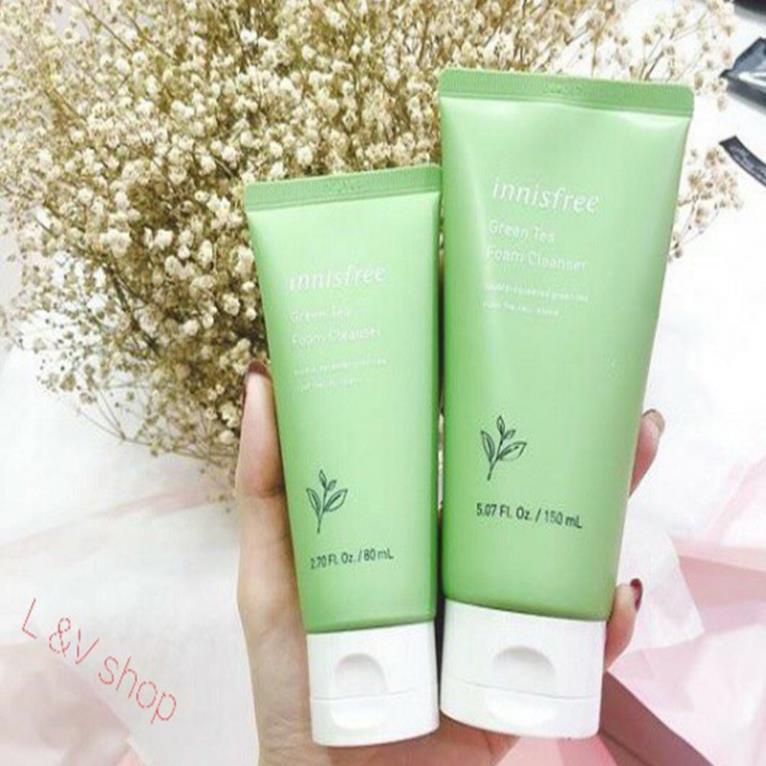 Sữa Rửa Mặt Trà Xanh Innisfree  150ml