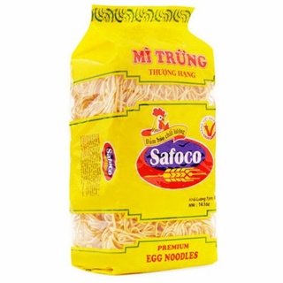 mì trứng thượng hạng safoco gói màu vàng (400gram