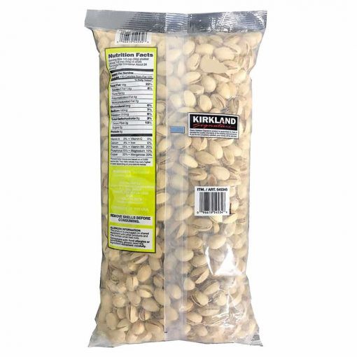 HẠT DẺ CƯỜI KIRKLAND SUGNATURE PISTACHIOS HÀNG NHẬP MỸ 1,36KG CHÍNH HÃNG - 7998