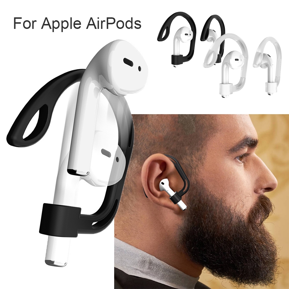 Cặp dây silicone móc tai chống thất lạc sử dụng cho tai nghe Bluetooth Airpods