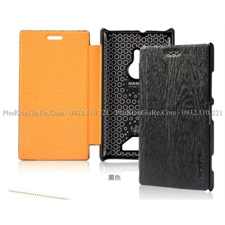 Bao da Nokia Lumia 925 hiệu Baseus Ultra Thin Flip ( XẢ HÀNG )