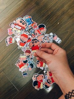 Sticker mini khổ A3 Shin Nosuke