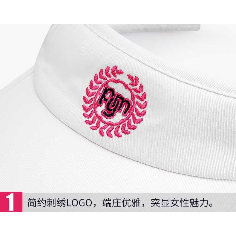 Mũ lưỡi trai hở chóp chống tia UV thoải mái năng động dành cho nữ chơi golf