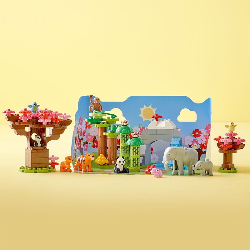Đồ Chơi LEGO Khám Phá Thế Giới Động Vật Châu Á 10974 (116 chi tiết)