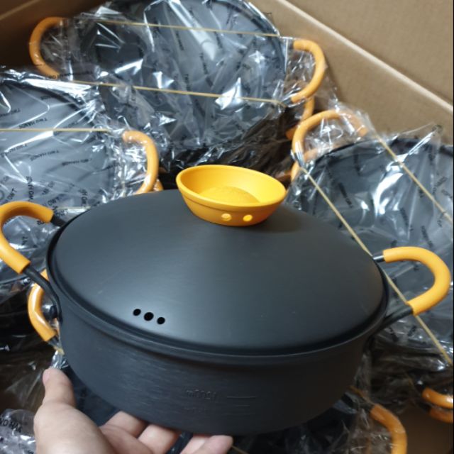 Nồi Lock& Lock thân thấp 22cm