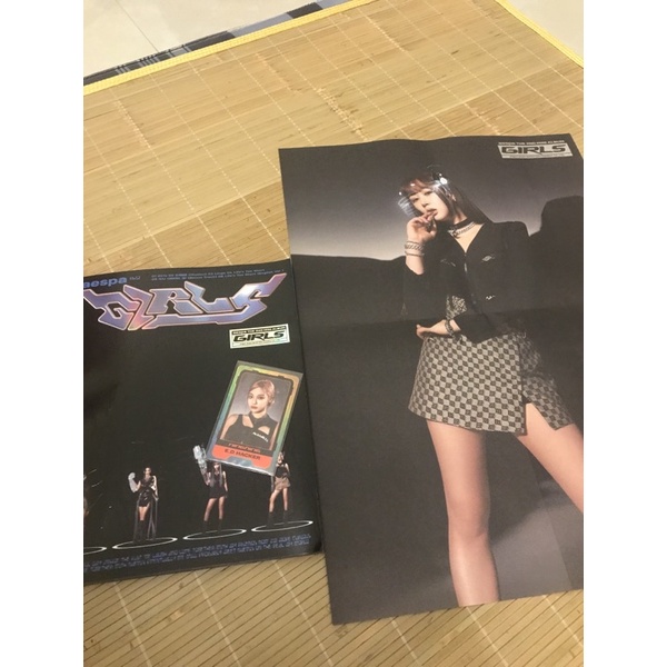 Album aespa kèm pos Giselle Card NingNing, Cd hàng chính hãng 100%