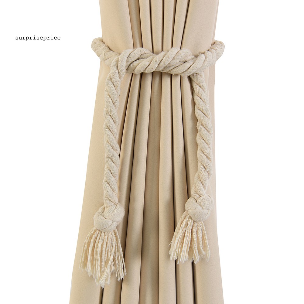 Bộ 2 dây cột rèm thủ công 80cm tiện dụng