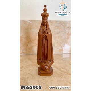 Tượng Đức Mẹ Bông Huệ 35cm | myngheconggiao.vn | Liên Hệ zalo