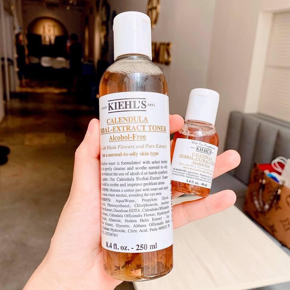 TONER HOA CÚC KIEHL'S CALENDULA HERBAL EXTRACT - ALCOHOL FREE