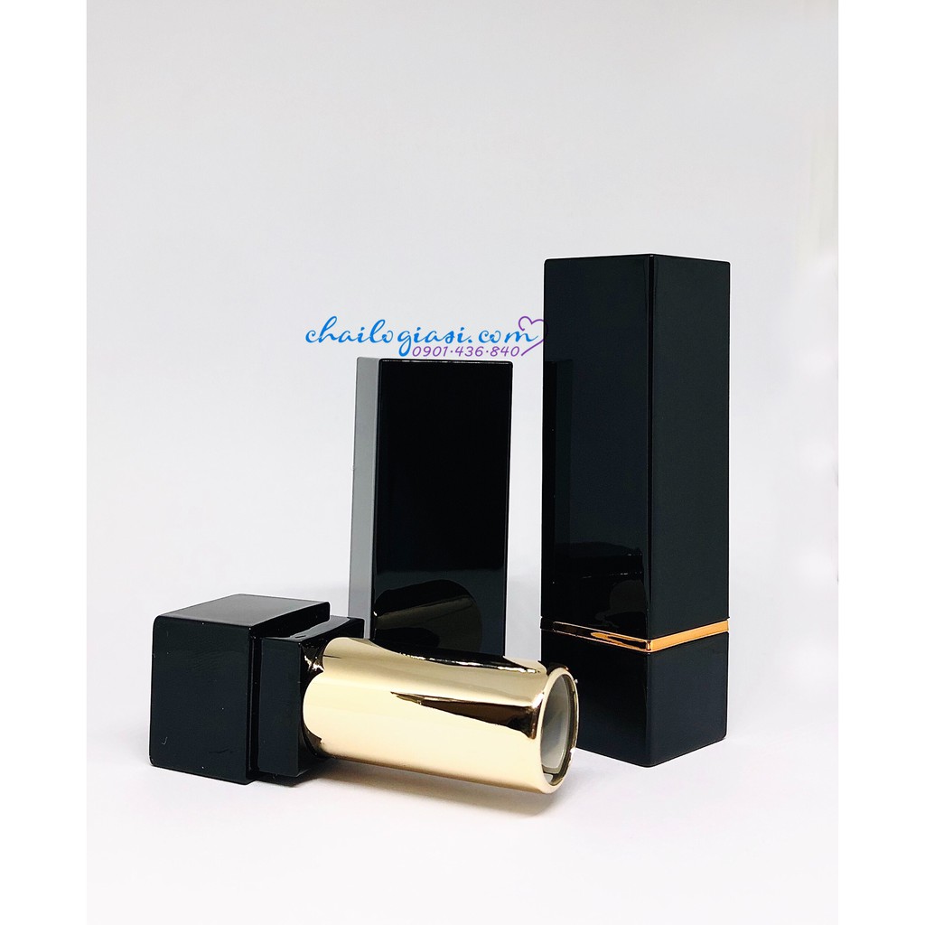 THỎI SON YSL VUÔNG ĐEN BÓNG