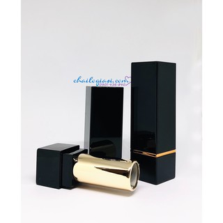 THỎI SON YSL VUÔNG ĐEN BÓNG