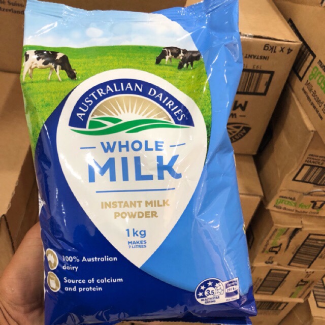 Whole milk sữa tươi bán chạy nhất nước Úc đây ạ