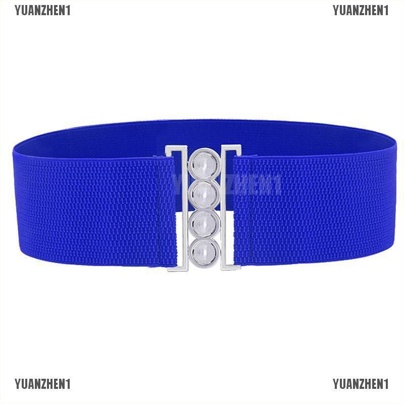Thắt Lưng Bản Rộng Co Giãn Có Khóa YUANZHEN1 2019 Cho Nữ