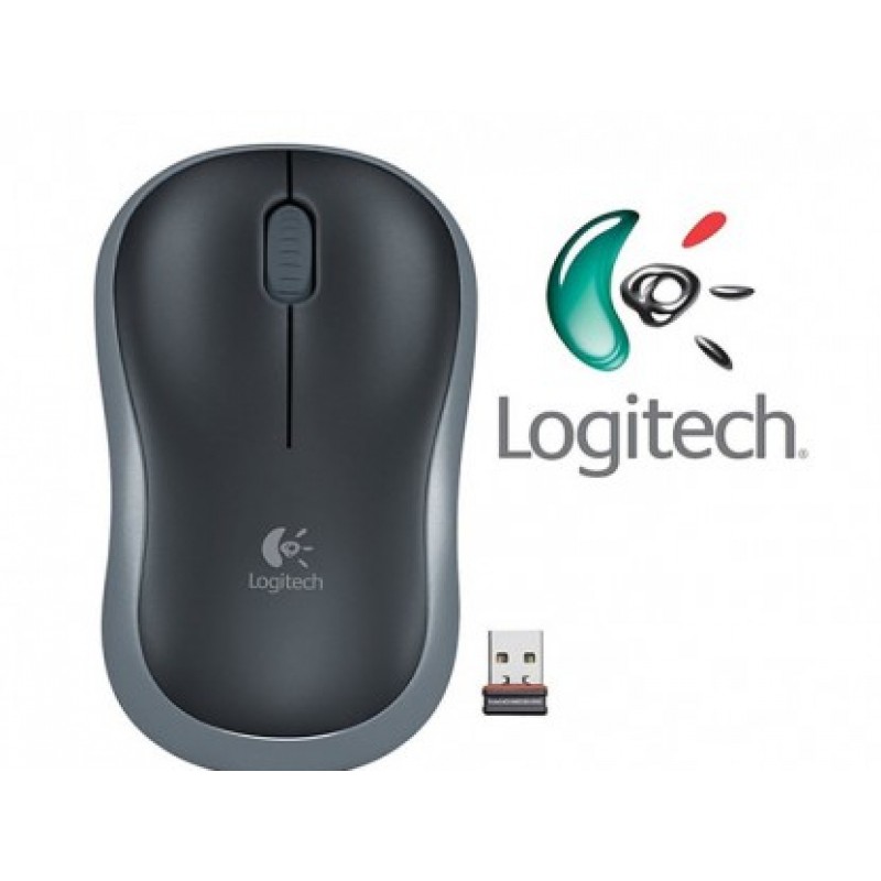 Chuột không dây Logitech M185 - Bảo hành chính hãng 12 tháng