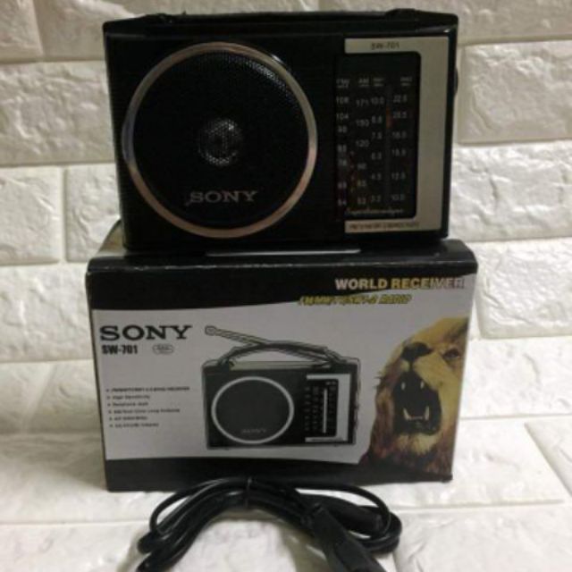 Đài Radio,FM, Am Sony 701,Đài Cắm Điện Sony