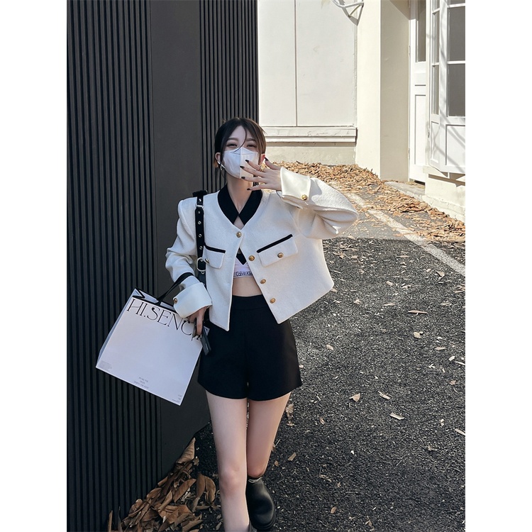 Áo Sơ Mi Trắng Dài Tay Phối Ren Thiết Kế Ngọt Ngào Kiểu Pháp Thời Trang Mùa Thu Cho Nữ