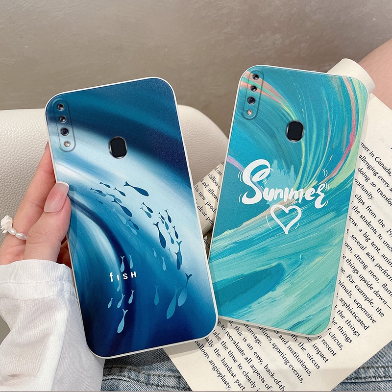 ốp lưng Samsung A20S Ốp Điện Thoại Silicon Mềm Chống Sốc Họa Tiết Hoạt Hình Dễ Thương Cho Samsung A20S