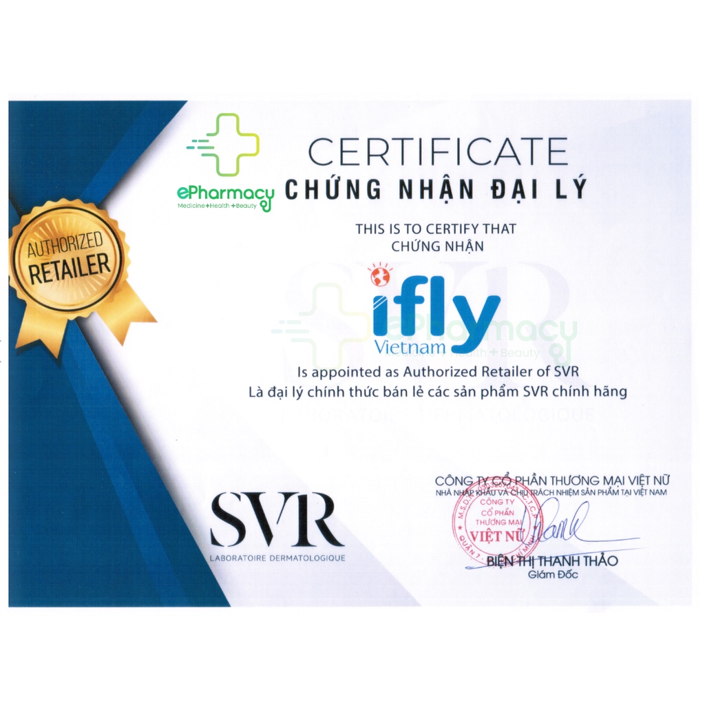 RETINOID Serum SVR  0.3% Retinol Ampoule Lift Tinh chất làm mềm mịn da, ngừa lão hóa 30ml