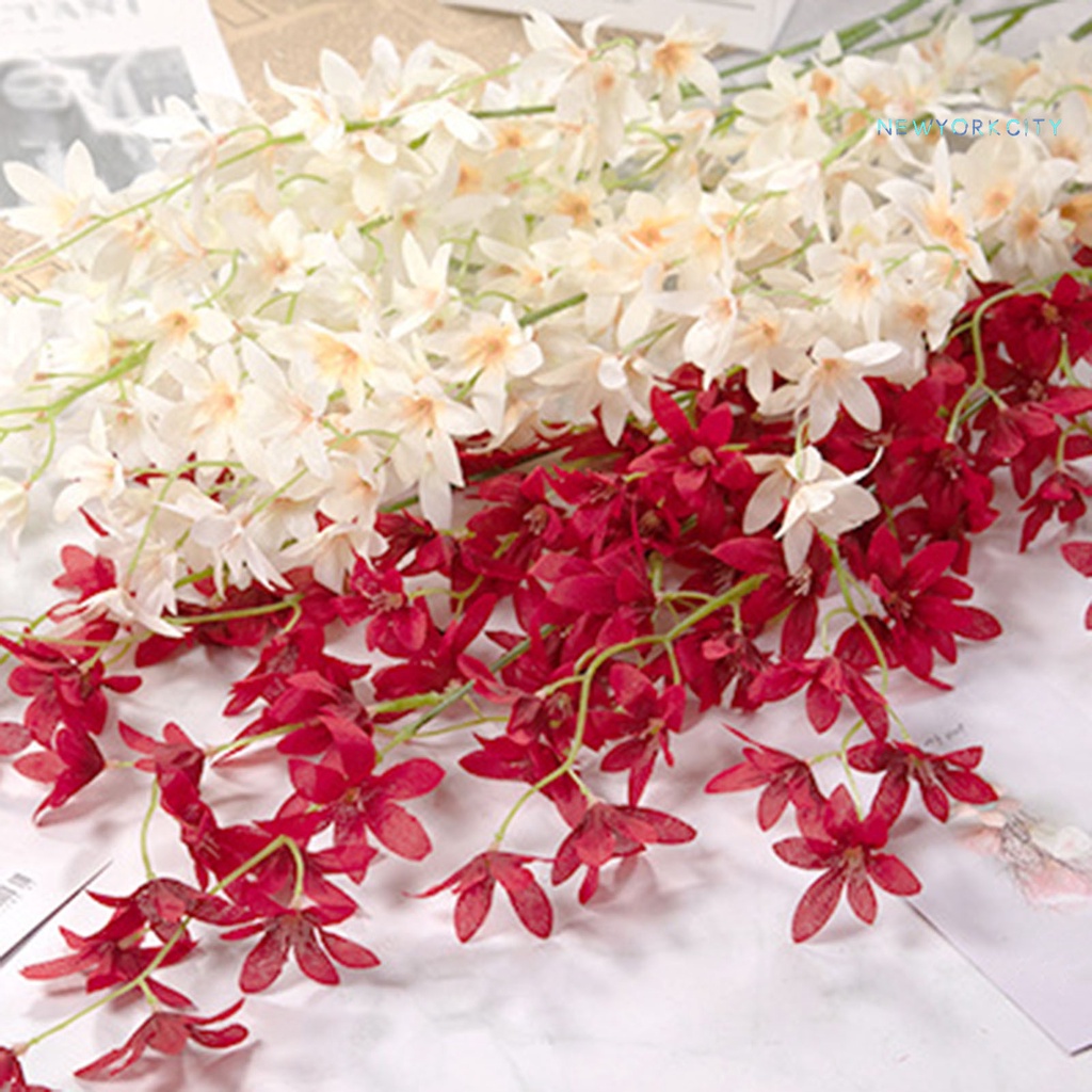 Hoa Giả Bằng Lụa Nhân Tạo Tinh Tế Trang Trí Nội Thất