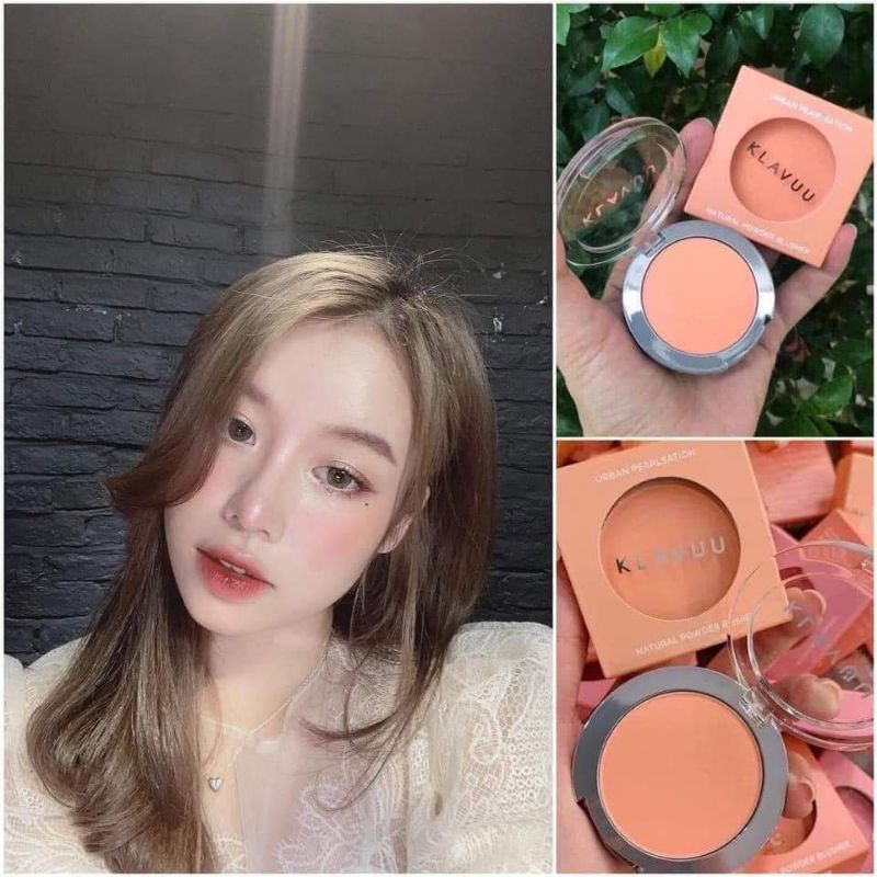 Phấn má hồng Klavuu.(  khách note tên FB giúp e)
