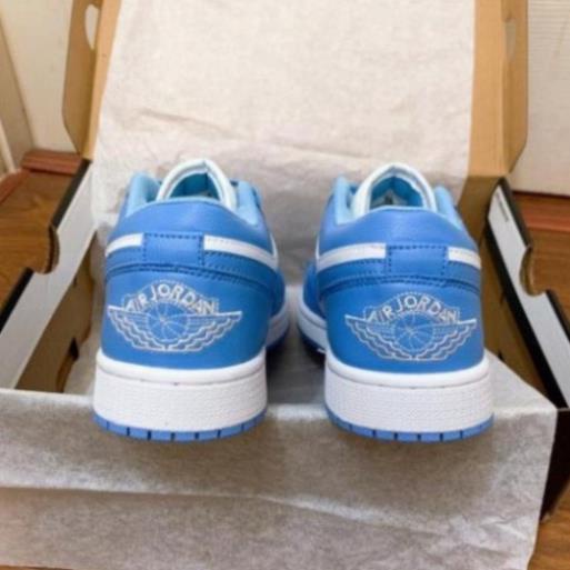 (vitazone742) Giày jordan cổ thấp xanh dương nam nữ hàng cao cấp full box bill | BigBuy360 - bigbuy360.vn