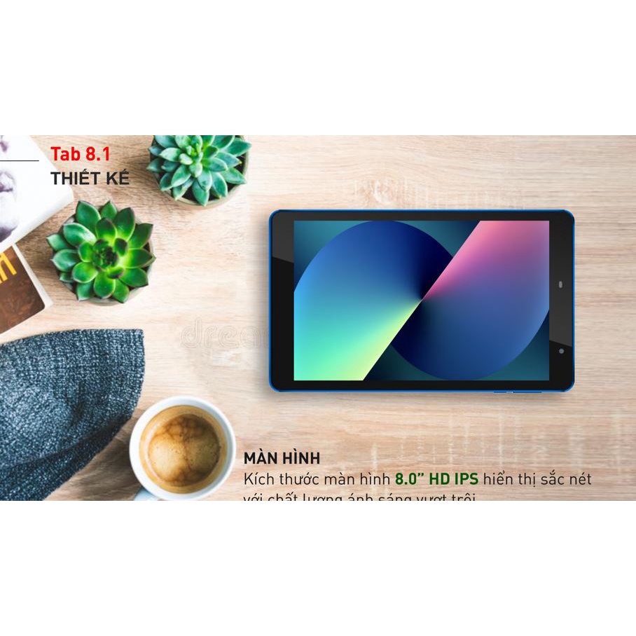 Máy tính bảng Masstel Tab 8.1 Màn hình 8inch Ram 3Gb  Rom 32GB kết nối 4G ( Tặng kèm bao da) | BigBuy360 - bigbuy360.vn