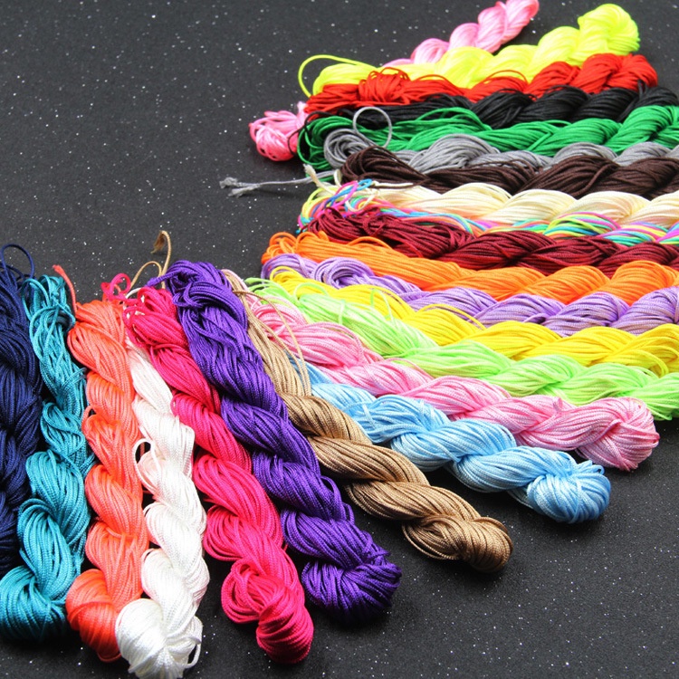 Cuộn dây nylon 1mm/26m dùng làm trang sức thủ công