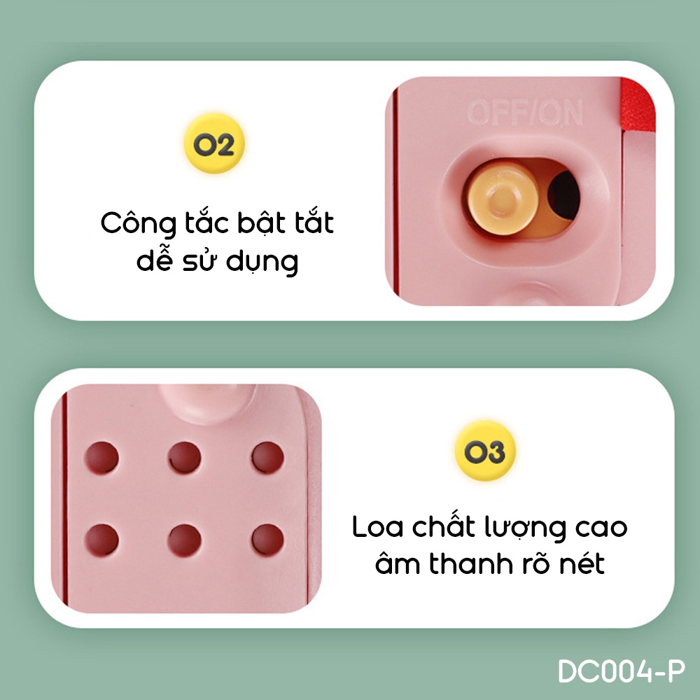 Hộp đồ chơi tương tác giáo dục sớm Cute Cube cho bé