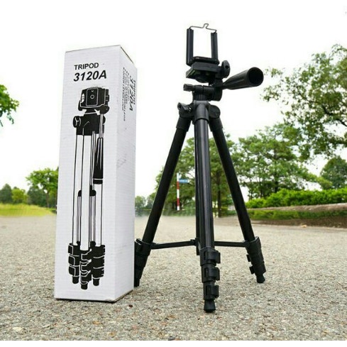 Chân Máy Chụp Hình Đa Năng Tripod 1,1m - TF 3120,Gậy 3 chân Tripod chuyên chụp hình live stream