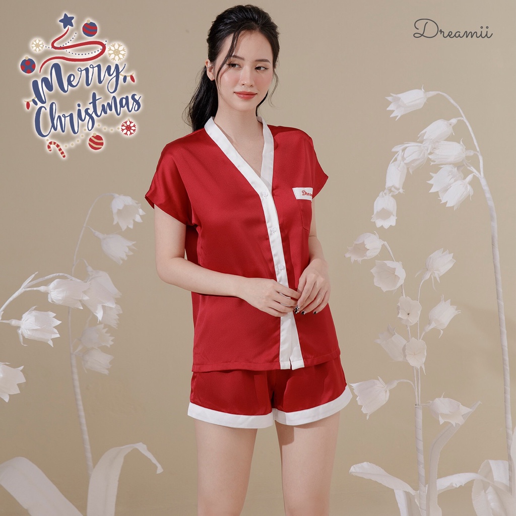 [DREAMII] Bộ ngủ cộc tay Santa