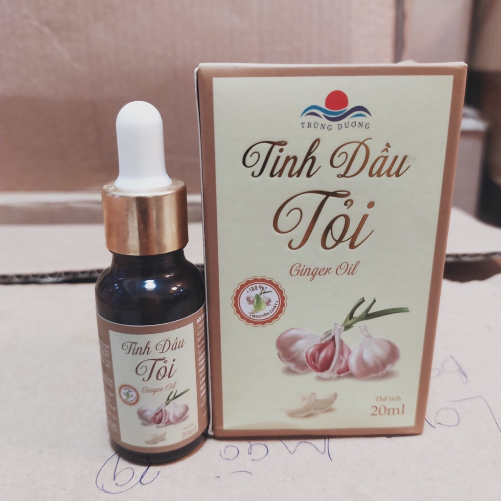 Tinh Dầu Tỏi 20ml☘️ Tinh  Dầu thiên nhiên nguyên chất 100% có kiểm định, có nhiều mùi