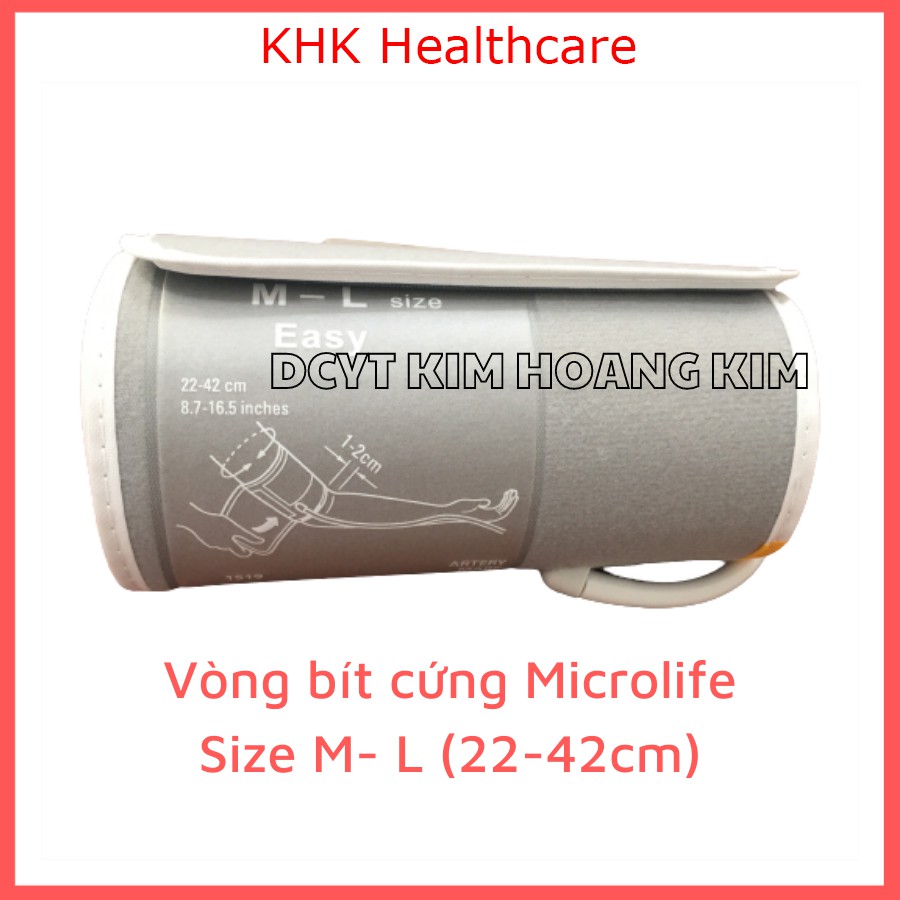 Vòng bít cứng Microlife dùng cho máy đo huyết áp điện tử size M-L