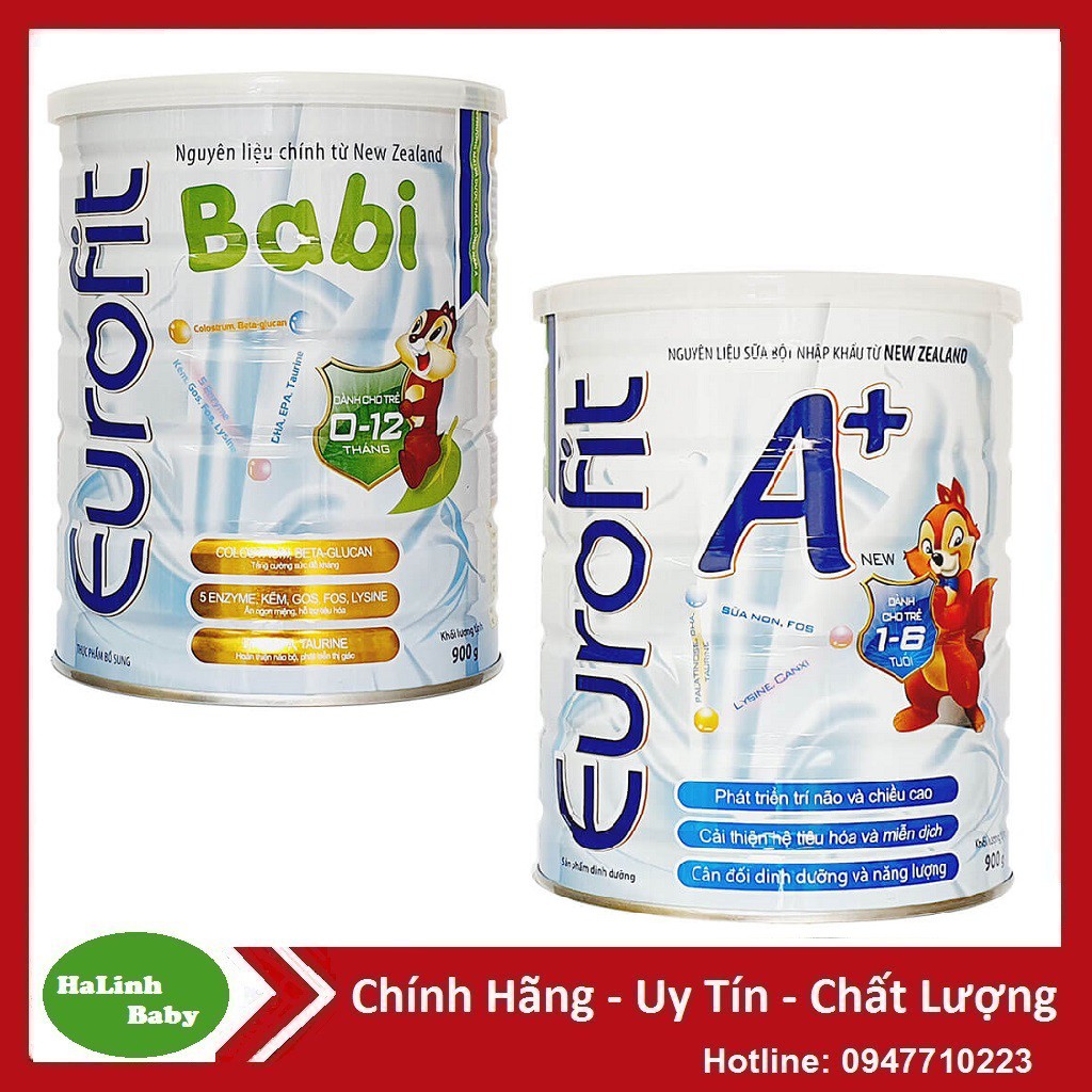 Sữa Eurofit A+ Eurofit Babi 900g [Date 2023]