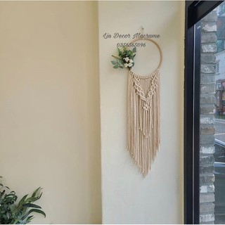 [Giá Ưu Đãi ] Dreamcatcher Macrame Trang Trí by Lin Decor 1