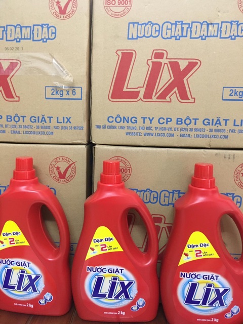 NƯỚC GIẶT ĐỒ LIX