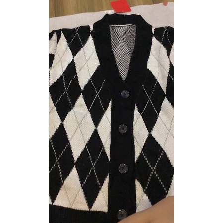 Áo cardigan Trám sọc  Len dệt Kim mỏng ulzzang  phong cách hàn quốc -Mẫu mới 2021 /2Màu hồng đen (kèm ảnh Thực Tế)