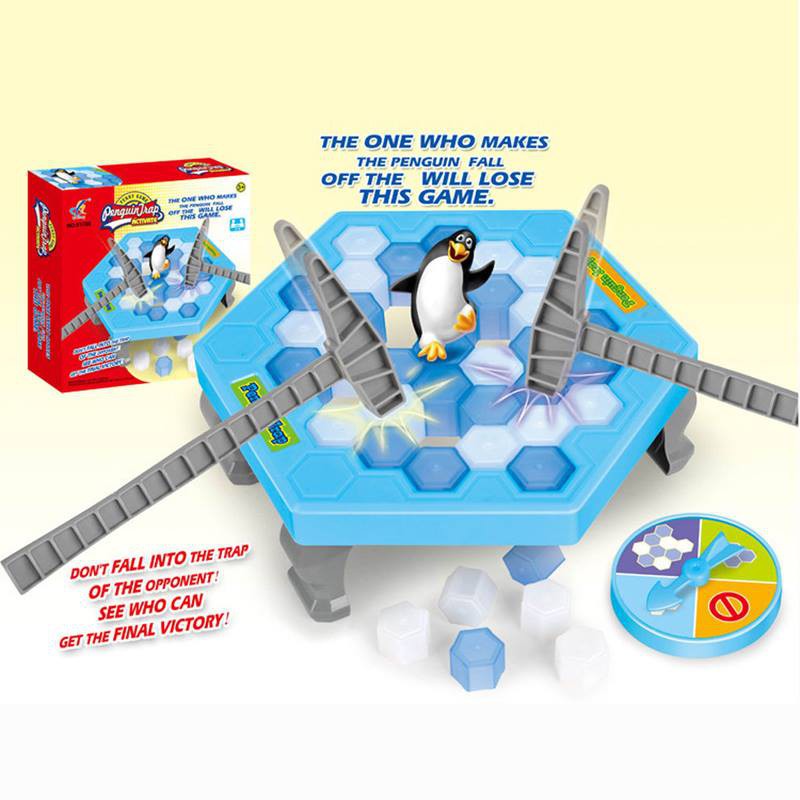 Trò chơi phá băng giải cứu chim cánh cụt loại to