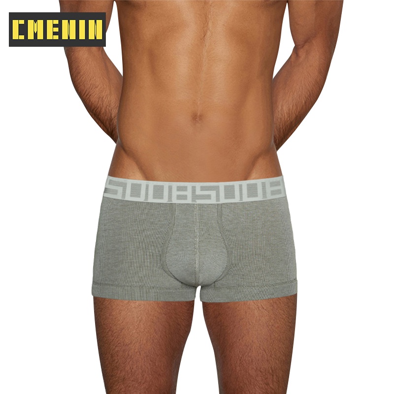 Quần Lót Boxer In Chữ Nhanh Khô Thời Trang Dành Cho Nam BS3129