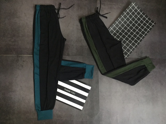 QUẦN JOGGER NỮ PHỐI MÀU CAO CẤP/ VNXK / LIN SPORT