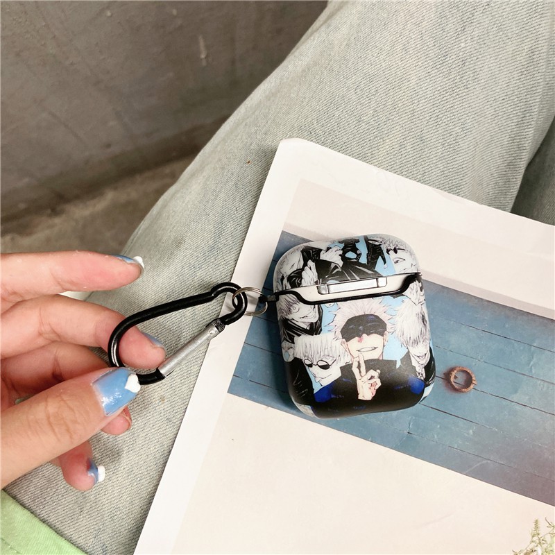Vỏ Bảo Vệ Hộp Sạc Tai Nghe AirPods Pro AirPods 2 Họa Tiết JUJUTSU KAISEN Gojo Satoru Sáng Tạo Ốp