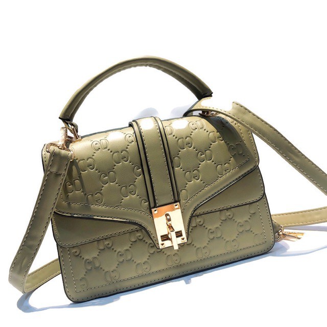 🌸 TÚI XÁCH NỮ/ TÚI ĐEO CHÉO DÁNG HỘP CHẤT DA MỀM 2 DÂY