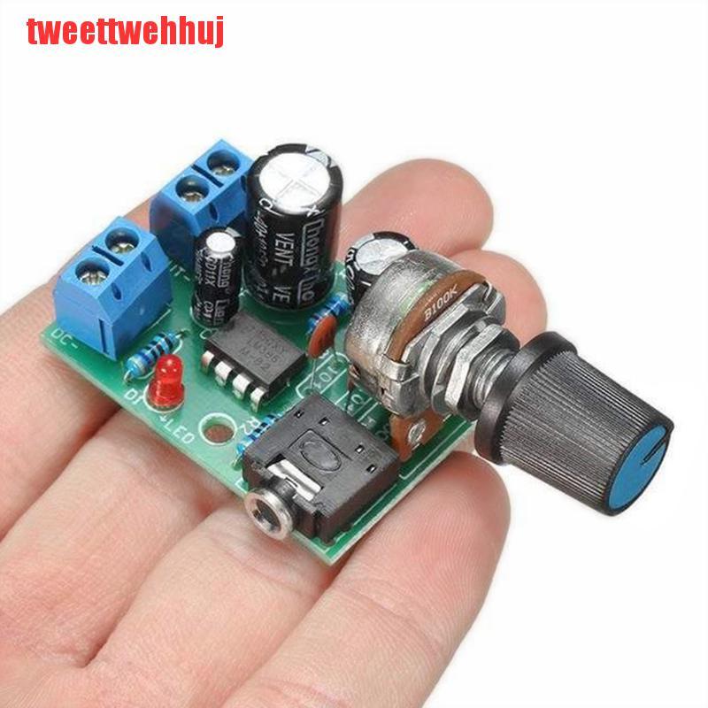 Bảng Mạch Khuếch Đại Âm Thanh Lm386 10w Kích Thước 3.5mm Dc 3-12v