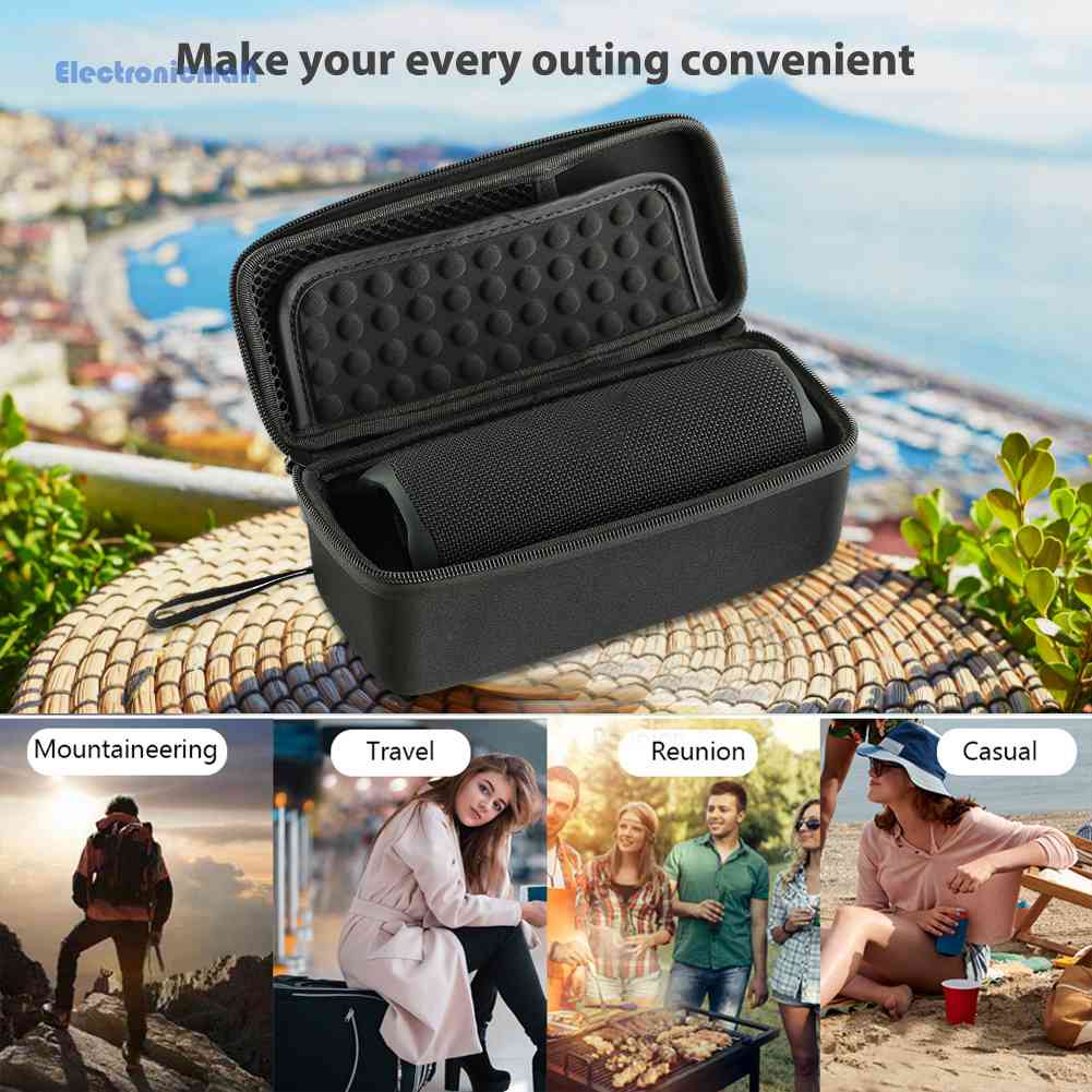 Túi EVA Cứng Đựng Loa Không Dây JBL Flip 6 ElectronicMall01.vn Có Tay Cầm