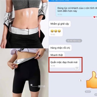 Quần đùi tan mỡ bụng Pb 2021