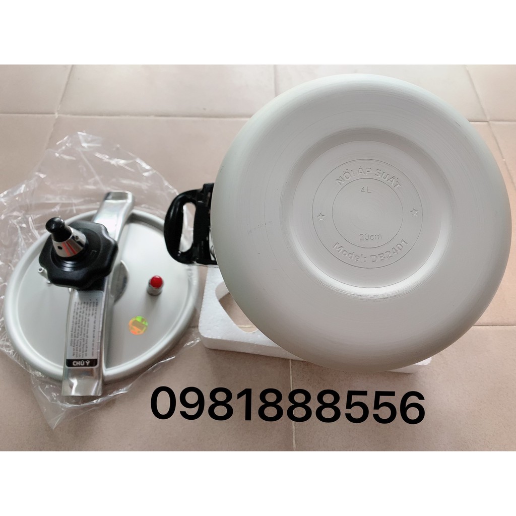 Nồi áp xuất goldsun model DB2401 cao cấp 4 lít