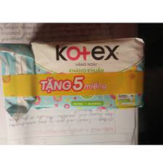 (Hàng Tặng) Băng Vệ Sinh Kotex Hằng Ngày Hương Tự Nhiên Kháng Khuẩn 20 miếng