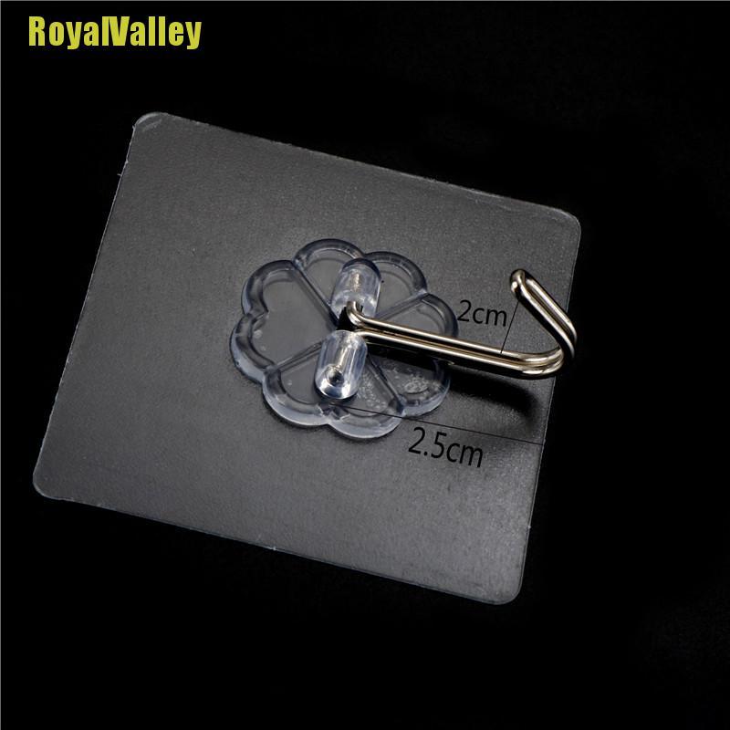 Bộ 6 Móc Treo Đồ Dán Tường Bằng Thép Không Gỉ