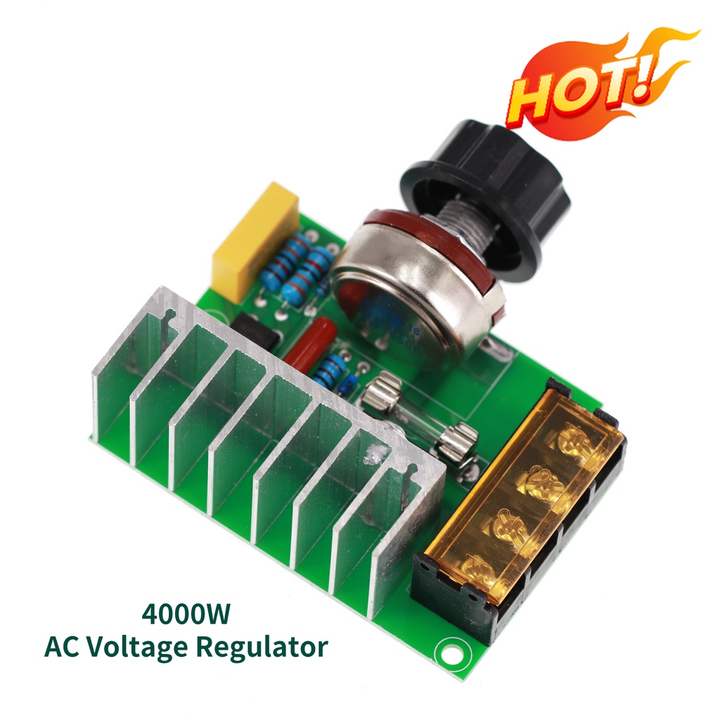Bộ Điều Chỉnh Điện Áp 4000W 0-220V AC SCR Chuyên Dụng