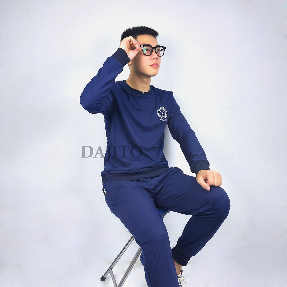 Bộ quần áo nỉ nam thu đông,bộ thể thao dài tay của nam