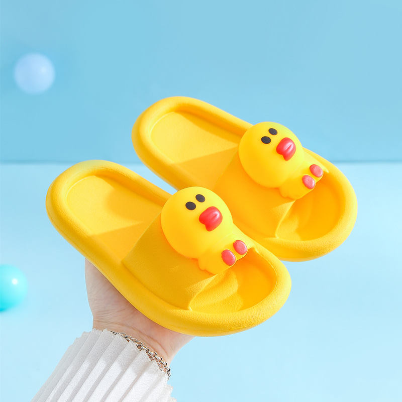 Dép đi trong nhà chống trượt họa tiết hoạt hình dễ thương dành cho trẻ em